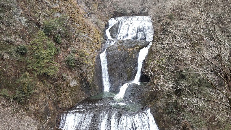袋田の滝⑧第二観瀑台2402