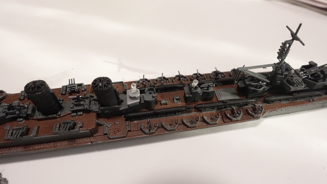 アオシマのWLシリーズ No.361 軽巡洋艦 北上 回天搭載時 その５